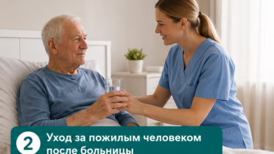 Уход за пожилым человеком после выписки из больницы